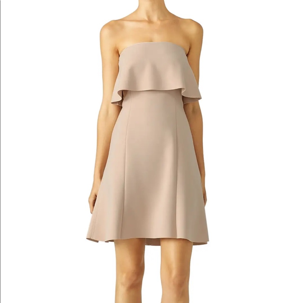 Elizabeth and James strapless dress